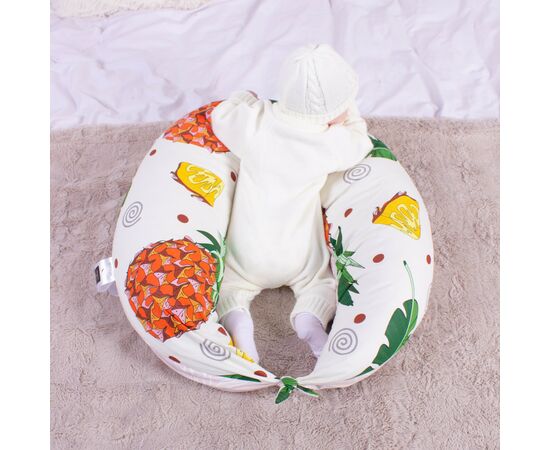 Подушка MirSon для беременных и кормления №8328 Print Line 17-0263 Ananas Бязь 30х170х20 см (2200006200536), изображение 8 Подушка MirSon для беременных и кормления №8328 Print Line 17-0263 Ananas Бязь 30х170х20 см (2200006200536), изображение 8