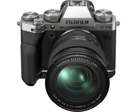 Цифровой фотоаппарат Fujifilm X-T5 + XF 16-80 F4 Kit Silver (16782600), изображение 5 Цифровой фотоаппарат Fujifilm X-T5 + XF 16-80 F4 Kit Silver (16782600), изображение 5