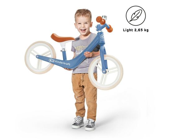 Беговел Kinderkraft Fly Plus Blue (KKRFLPLBLU0000) (5902533915026), изображение 11 Беговел Kinderkraft Fly Plus Blue (KKRFLPLBLU0000) (5902533915026), изображение 11