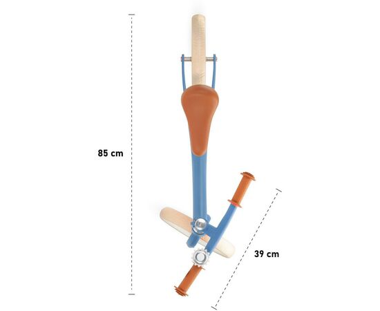 Беговел Kinderkraft Fly Plus Blue (KKRFLPLBLU0000) (5902533915026), изображение 8 Беговел Kinderkraft Fly Plus Blue (KKRFLPLBLU0000) (5902533915026), изображение 8