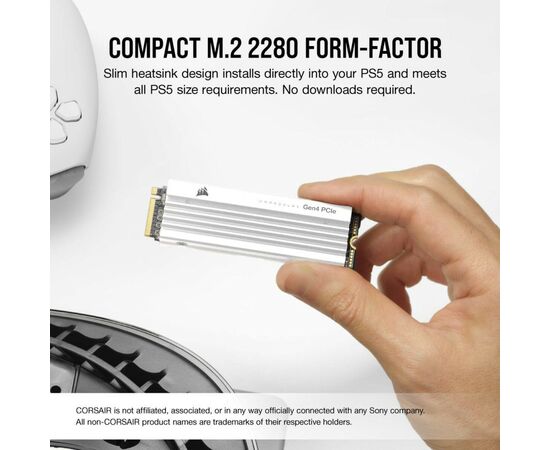 Накопитель SSD M.2 2280 2TB MP600PRO LPX Corsair (CSSD-F2000GBMP600PLPW), изображение 8 Накопитель SSD M.2 2280 2TB MP600PRO LPX Corsair (CSSD-F2000GBMP600PLPW), изображение 8