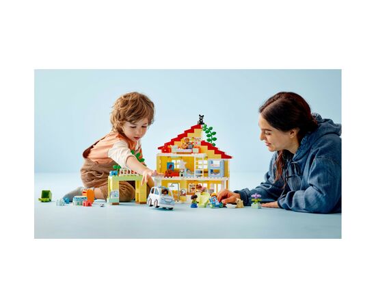 Конструктор LEGO DUPLO Сімейний будинок 3 в 1 218 деталей (10994), зображення 11 Конструктор LEGO DUPLO Сімейний будинок 3 в 1 218 деталей (10994), зображення 11