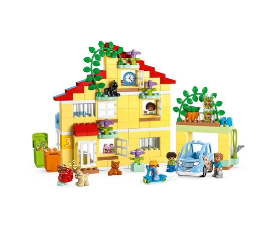 Конструктор LEGO DUPLO Сімейний будинок 3 в 1 218 деталей (10994), зображення 3 Конструктор LEGO DUPLO Сімейний будинок 3 в 1 218 деталей (10994), зображення 3