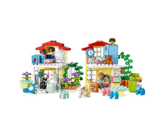 Конструктор LEGO DUPLO Сімейний будинок 3 в 1 218 деталей (10994), зображення 4 Конструктор LEGO DUPLO Сімейний будинок 3 в 1 218 деталей (10994), зображення 4