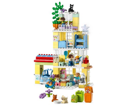 Конструктор LEGO DUPLO Сімейний будинок 3 в 1 218 деталей (10994), зображення 5 Конструктор LEGO DUPLO Сімейний будинок 3 в 1 218 деталей (10994), зображення 5