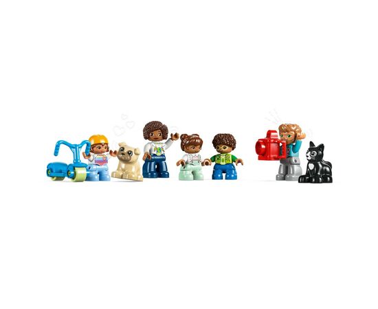 Конструктор LEGO DUPLO Сімейний будинок 3 в 1 218 деталей (10994), зображення 9 Конструктор LEGO DUPLO Сімейний будинок 3 в 1 218 деталей (10994), зображення 9
