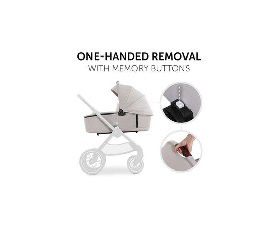 Коляска Hauck 2 в 1 Walk N Care (Beige) (16546-1), изображение 9 Коляска Hauck 2 в 1 Walk N Care (Beige) (16546-1), изображение 9
