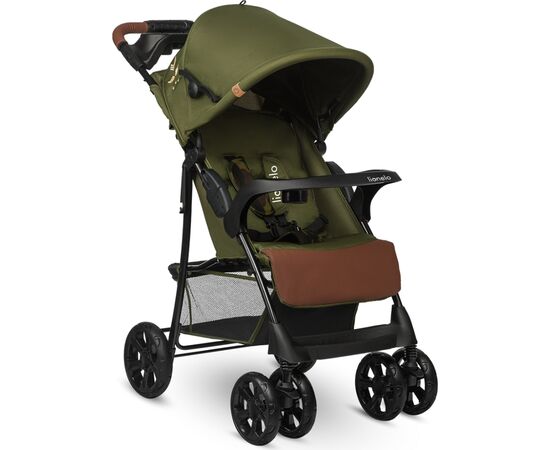 Коляска Lionelo Emma Plus Forest Green (LO-EMMA PLUS FOREST GREEN), изображение 2 Коляска Lionelo Emma Plus Forest Green (LO-EMMA PLUS FOREST GREEN), изображение 2