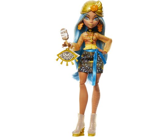 Кукла Monster High Набор-сюрприз Ужас какие секреты Клео серии Отпадный стиль (HNF76), изображение 5 Кукла Monster High Набор-сюрприз Ужас какие секреты Клео серии Отпадный стиль (HNF76), изображение 5
