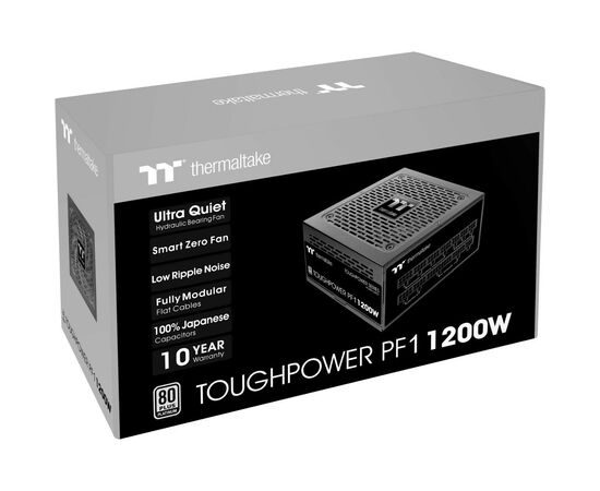 Блок питания ThermalTake 1200W Toughpower PF1 80 Plus Platinum (PS-TPD-1200FNFAPE-1), изображение 12 Блок питания ThermalTake 1200W Toughpower PF1 80 Plus Platinum (PS-TPD-1200FNFAPE-1), изображение 12