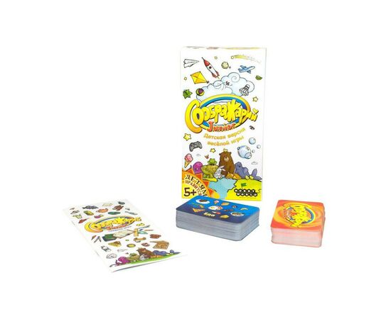 Настольная игра Hobby World Соображарий Junior (1757), изображение 2 Настольная игра Hobby World Соображарий Junior (1757), изображение 2