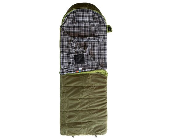 Спальный мешок Tramp Kingwood Long Olive/Grey R (UTRS-053L-R), изображение 2 Спальный мешок Tramp Kingwood Long Olive/Grey R (UTRS-053L-R), изображение 2