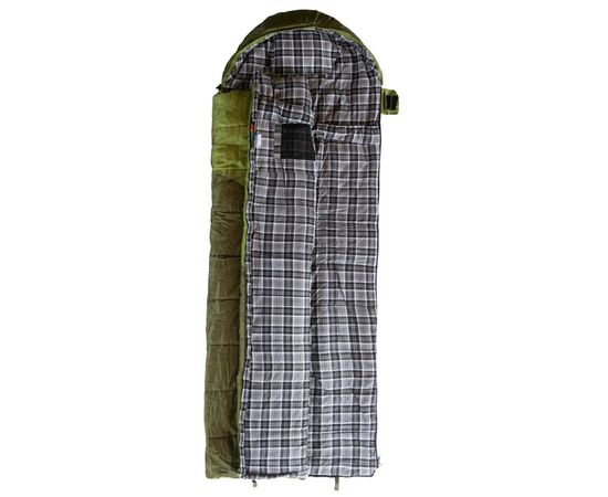 Спальный мешок Tramp Kingwood Long Olive/Grey R (UTRS-053L-R), изображение 4 Спальный мешок Tramp Kingwood Long Olive/Grey R (UTRS-053L-R), изображение 4