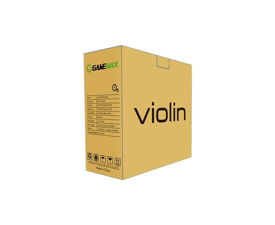Корпус Gamemax Violin Silver, изображение 8 Корпус Gamemax Violin Silver, изображение 8