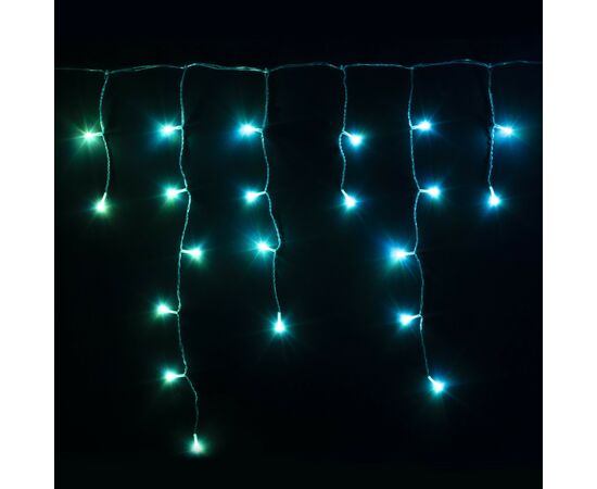 Гирлянда Twinkly Smart LED Icicle RGB 190, BT + WiFi, Gen II, IP44 кабель про (TWI190STP-TEU), изображение 10 Гирлянда Twinkly Smart LED Icicle RGB 190, BT + WiFi, Gen II, IP44 кабель про (TWI190STP-TEU), изображение 10