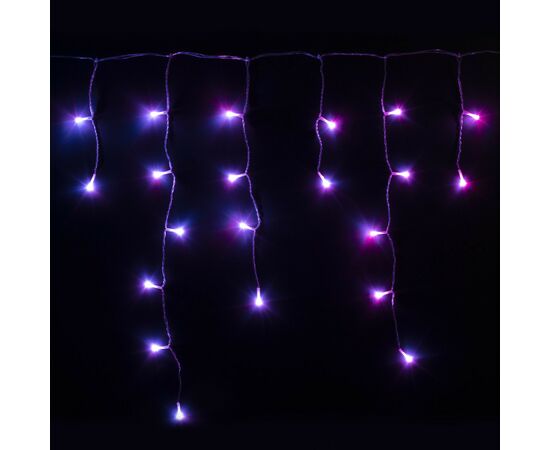 Гирлянда Twinkly Smart LED Icicle RGB 190, BT + WiFi, Gen II, IP44 кабель про (TWI190STP-TEU), изображение 9 Гирлянда Twinkly Smart LED Icicle RGB 190, BT + WiFi, Gen II, IP44 кабель про (TWI190STP-TEU), изображение 9