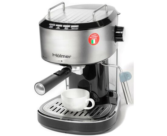 Рожковая кофеварка эспрессо Hölmer HCM-105, изображение 4 Рожковая кофеварка эспрессо Hölmer HCM-105, изображение 4