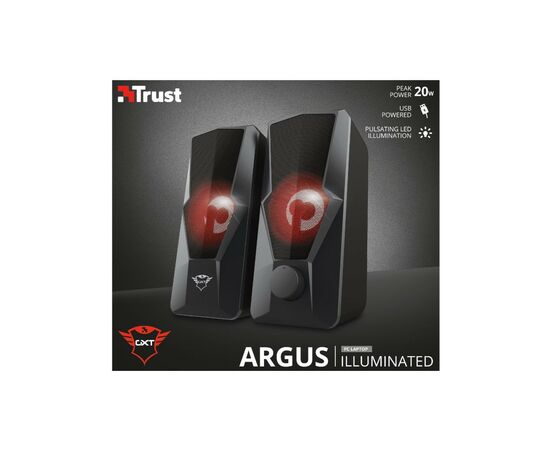 Акустическая система Trust GXT 610 Argus Illuminated Black (23737), изображение 10 Акустическая система Trust GXT 610 Argus Illuminated Black (23737), изображение 10