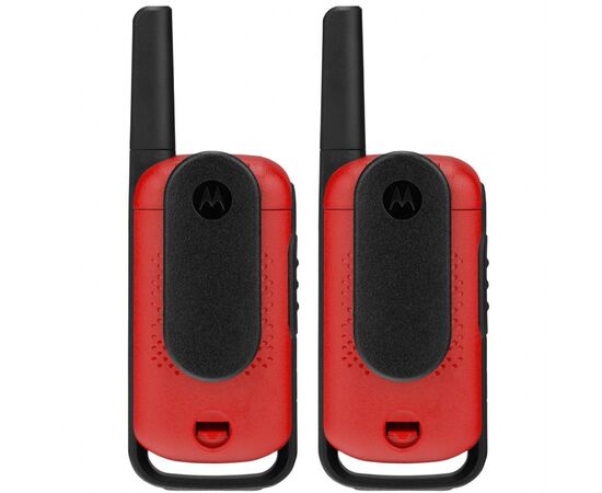 Портативная рация Motorola TALKABOUT T42 Red Twin Pack (B4P00811RDKMAW), изображение 5 Портативная рация Motorola TALKABOUT T42 Red Twin Pack (B4P00811RDKMAW), изображение 5