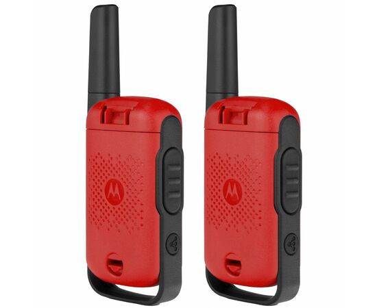 Портативная рация Motorola TALKABOUT T42 Red Twin Pack (B4P00811RDKMAW), изображение 6 Портативная рация Motorola TALKABOUT T42 Red Twin Pack (B4P00811RDKMAW), изображение 6