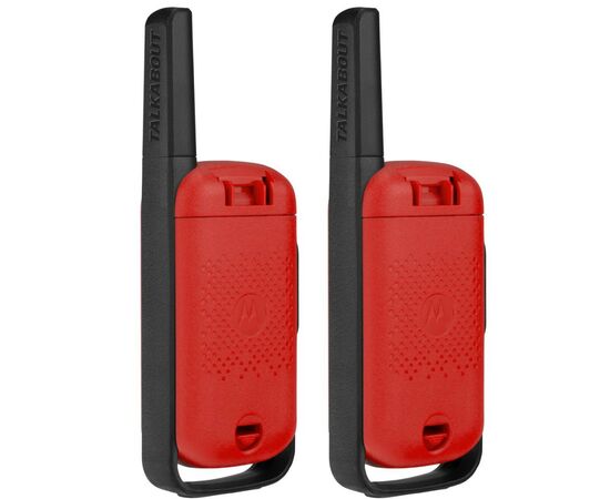 Портативная рация Motorola TALKABOUT T42 Red Twin Pack (B4P00811RDKMAW), изображение 8 Портативная рация Motorola TALKABOUT T42 Red Twin Pack (B4P00811RDKMAW), изображение 8