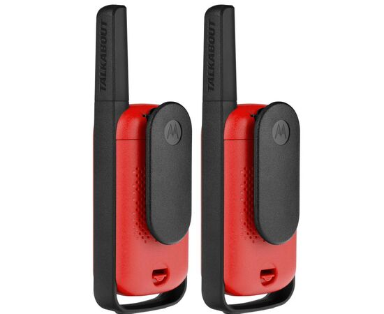 Портативная рация Motorola TALKABOUT T42 Red Twin Pack (B4P00811RDKMAW), изображение 9 Портативная рация Motorola TALKABOUT T42 Red Twin Pack (B4P00811RDKMAW), изображение 9