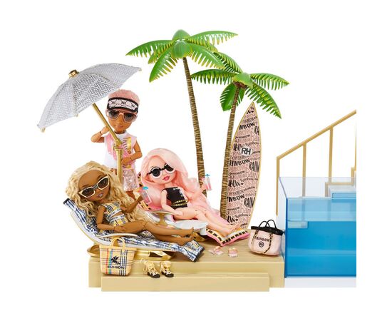 Игровой набор Rainbow High для кукол серии Pacific Coast- Вечеринка у бассейна (578475), изображение 10