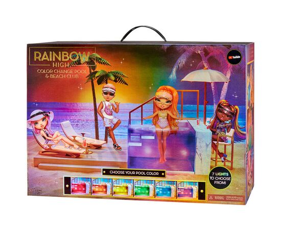 Игровой набор Rainbow High для кукол серии Pacific Coast- Вечеринка у бассейна (578475), изображение 11