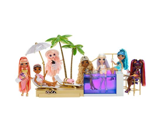 Игровой набор Rainbow High для кукол серии Pacific Coast- Вечеринка у бассейна (578475), изображение 6