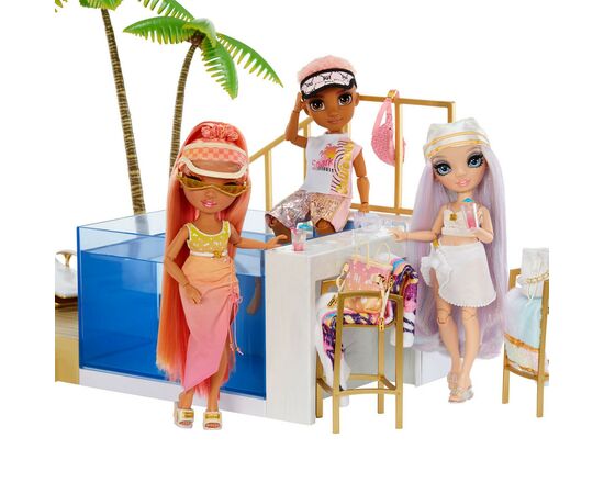 Игровой набор Rainbow High для кукол серии Pacific Coast- Вечеринка у бассейна (578475), изображение 7
