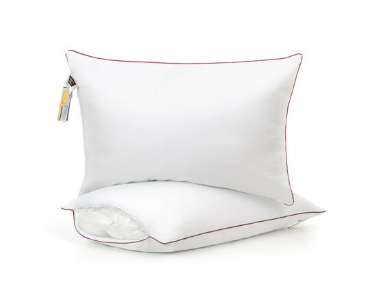 Подушка MirSon антиаллергенная DeLuxe Eco-Soft Hand Made 472 низкая 70х70 (2200000625656)