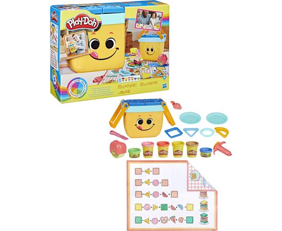 Набор для творчества Hasbro Play-Doh Пикник (F6916), изображение 3 Набор для творчества Hasbro Play-Doh Пикник (F6916), изображение 3