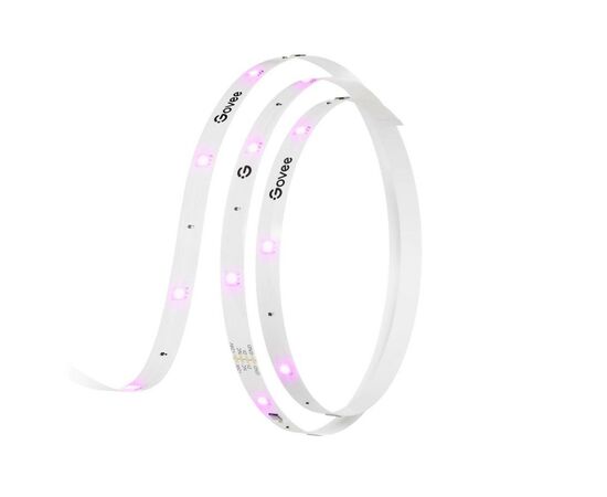Светодиодная лента Govee RGBIC Basic Wi-Fi + Bluetooth LED Strip Light 10м Білий (H618C3D1), изображение 2 Светодиодная лента Govee RGBIC Basic Wi-Fi + Bluetooth LED Strip Light 10м Білий (H618C3D1), изображение 2