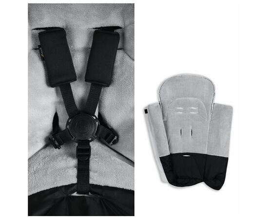 Чехол для ног Hauck Winter Grey (56712-8), изображение 8 Чехол для ног Hauck Winter Grey (56712-8), изображение 8