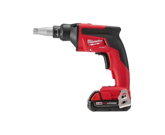 Шуруповерт Milwaukee FSGC-202X для гипсокартону, M18 FUEL, 13Нм, 2x2Ah, HD Box (4933459199), зображення 4 Шуруповерт Milwaukee FSGC-202X для гипсокартону, M18 FUEL, 13Нм, 2x2Ah, HD Box (4933459199), зображення 4