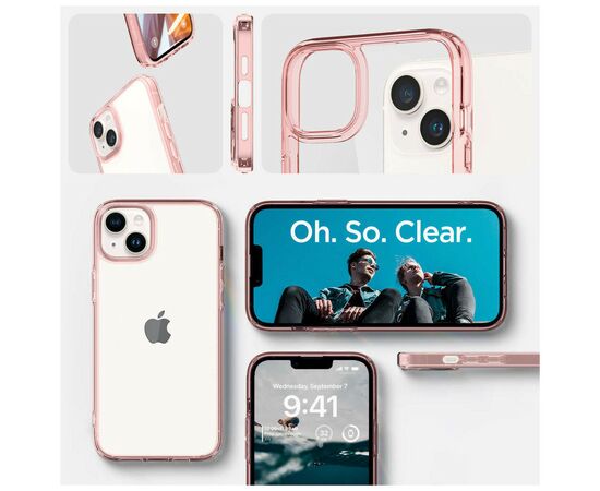 Чехол для моб. телефона Spigen Apple iPhone 14 Plus Ultra Hybrid, Rose Crystal (ACS04897), изображение 12