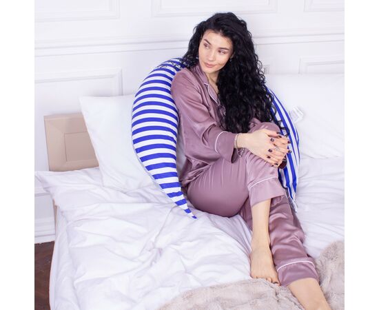 Подушка MirSon для беременных и кормления №8318 Print Line 18-002 Silvi Бязь 30х170х20 см (2200006200437), изображение 6 Подушка MirSon для беременных и кормления №8318 Print Line 18-002 Silvi Бязь 30х170х20 см (2200006200437), изображение 6