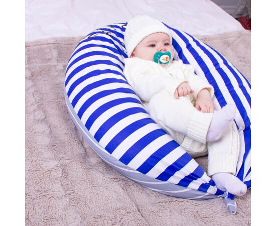 Подушка MirSon для беременных и кормления №8318 Print Line 18-002 Silvi Бязь 30х170х20 см (2200006200437), изображение 9 Подушка MirSon для беременных и кормления №8318 Print Line 18-002 Silvi Бязь 30х170х20 см (2200006200437), изображение 9