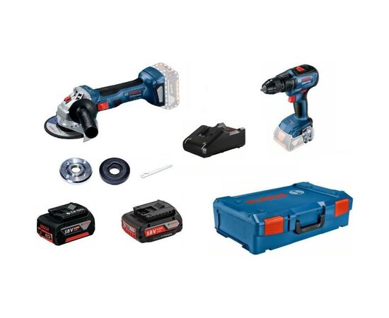Набір електроіструментів Bosch електичних GSR 18В-50+GWS 180-LI в XL-BOXX (0.615.990.M47)