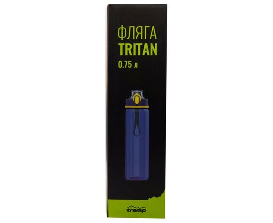 Бутылка для воды Tramp Тритан 0,75 л Blue (UTRC-289-blue), изображение 12 Бутылка для воды Tramp Тритан 0,75 л Blue (UTRC-289-blue), изображение 12