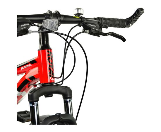 Детский велосипед Royal Baby Fema MTB 1.0 24" Official RU 2021 Красный (RB24-10-RED), изображение 4 Детский велосипед Royal Baby Fema MTB 1.0 24" Official RU 2021 Красный (RB24-10-RED), изображение 4
