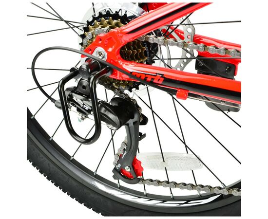 Детский велосипед Royal Baby Fema MTB 1.0 24" Official RU 2021 Красный (RB24-10-RED), изображение 6 Детский велосипед Royal Baby Fema MTB 1.0 24" Official RU 2021 Красный (RB24-10-RED), изображение 6