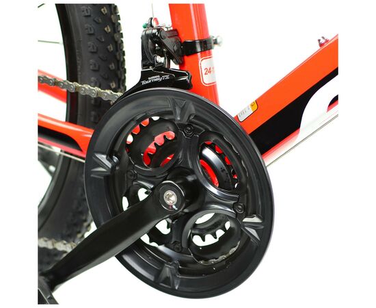 Детский велосипед Royal Baby Fema MTB 1.0 24" Official RU 2021 Красный (RB24-10-RED), изображение 9 Детский велосипед Royal Baby Fema MTB 1.0 24" Official RU 2021 Красный (RB24-10-RED), изображение 9