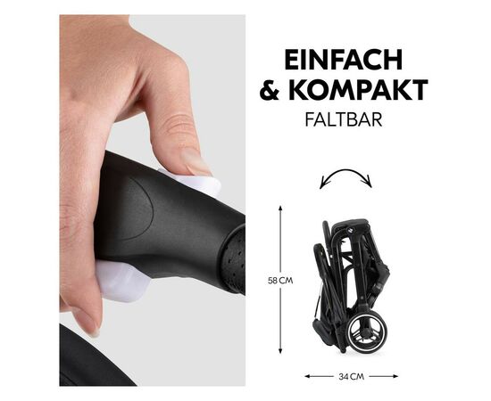 Коляска Hauck Travel N Care Plus Black (16018-3), изображение 9 Коляска Hauck Travel N Care Plus Black (16018-3), изображение 9