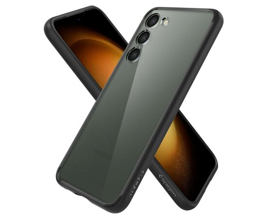 Чехол для мобильного телефона Spigen Samsung Galaxy S23 Ultra Hybrid, Matte Black (ACS05715), изображение 8 Чехол для мобильного телефона Spigen Samsung Galaxy S23 Ultra Hybrid, Matte Black (ACS05715), изображение 8