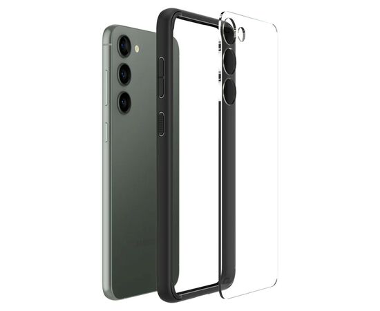 Чехол для мобильного телефона Spigen Samsung Galaxy S23 Ultra Hybrid, Matte Black (ACS05715), изображение 9 Чехол для мобильного телефона Spigen Samsung Galaxy S23 Ultra Hybrid, Matte Black (ACS05715), изображение 9