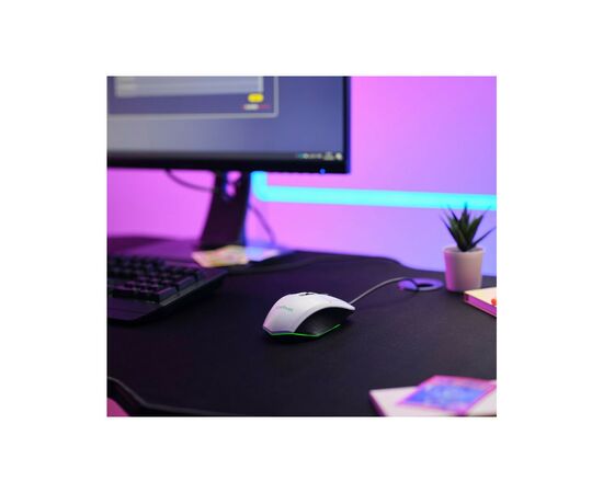 Мышка Trust GXT 109 Felox RGB White (25066), изображение 9 Мышка Trust GXT 109 Felox RGB White (25066), изображение 9