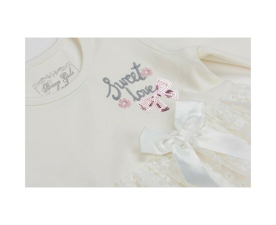 Платье Breeze с кружевной юбкой (10548-98G-beige), изображение 9 Платье Breeze с кружевной юбкой (10548-98G-beige), изображение 9