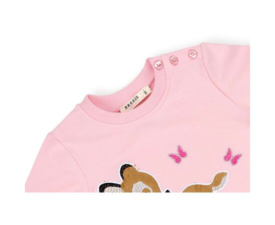 Набір дитячого одягу Breeze с олененком (11449-80G-pink), зображення 7 Набір дитячого одягу Breeze с олененком (11449-80G-pink), зображення 7