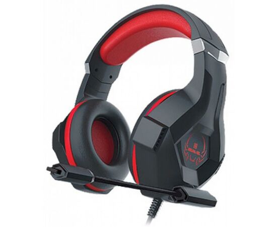 Наушники REAL-EL GDX-7575 Black-Red, изображение 4 Наушники REAL-EL GDX-7575 Black-Red, изображение 4